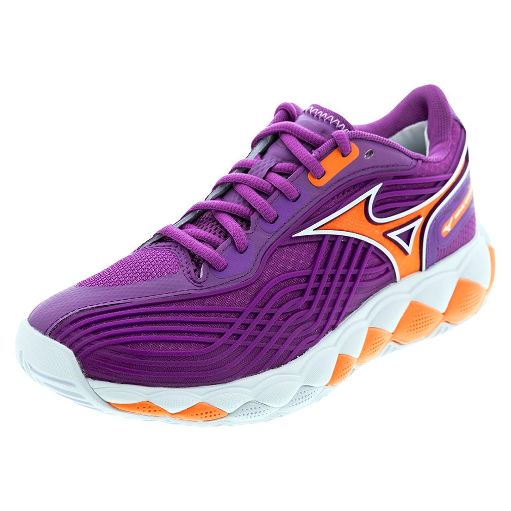 Women's Wave Enforce Tour 2 AC Shoes Dahlia and White