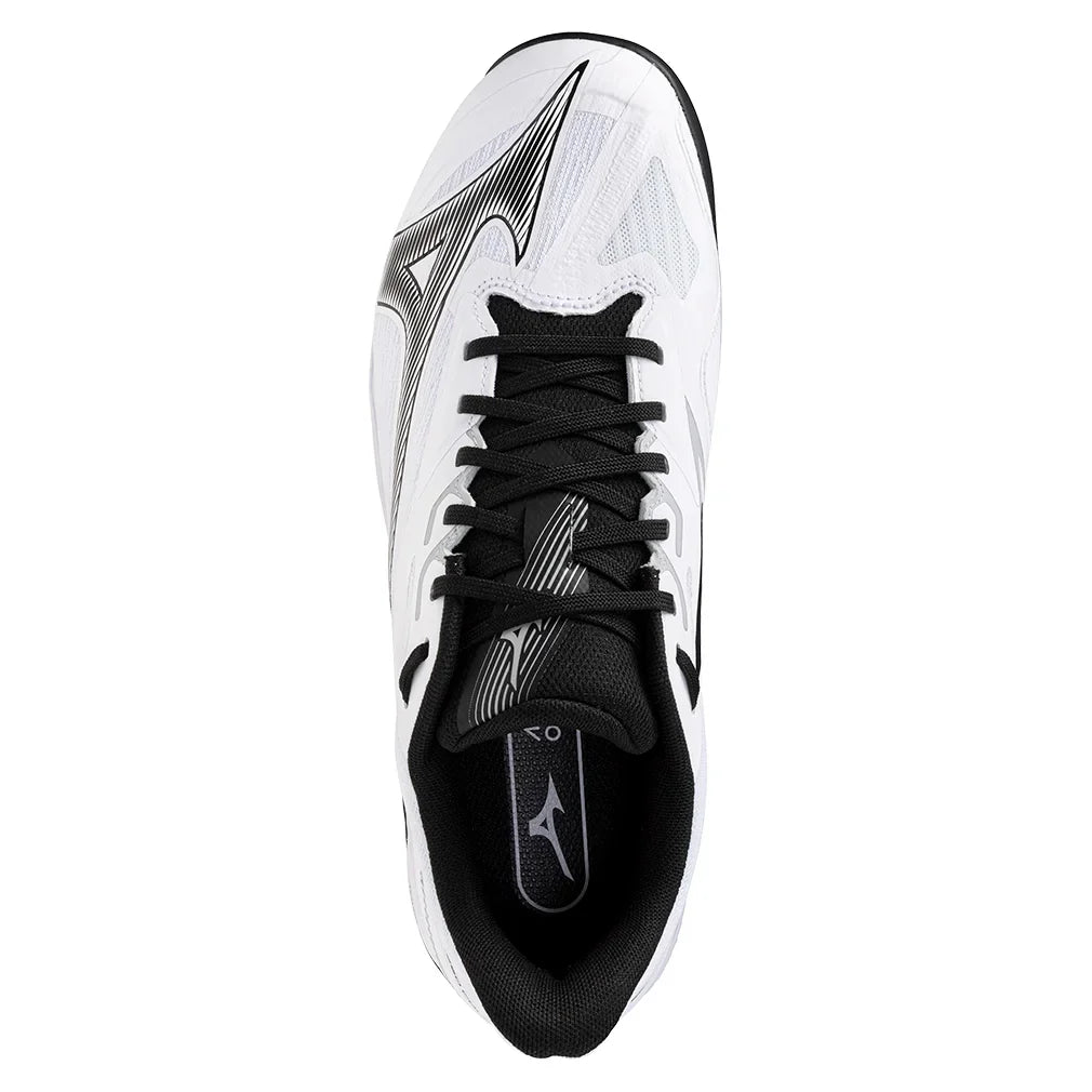 Men's Wave Exceed Court AC Court Shoes White and Black