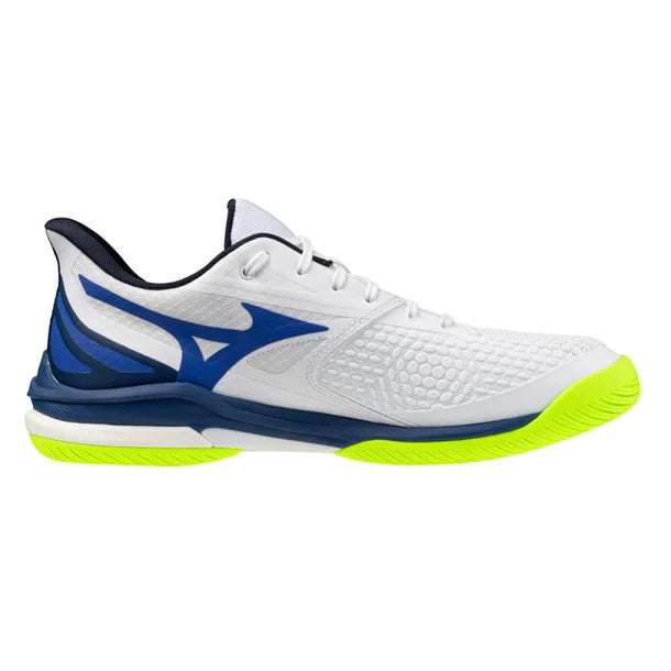 Men's Wave Exceed Tour 7 AC Shoes White and Dazzling Blue