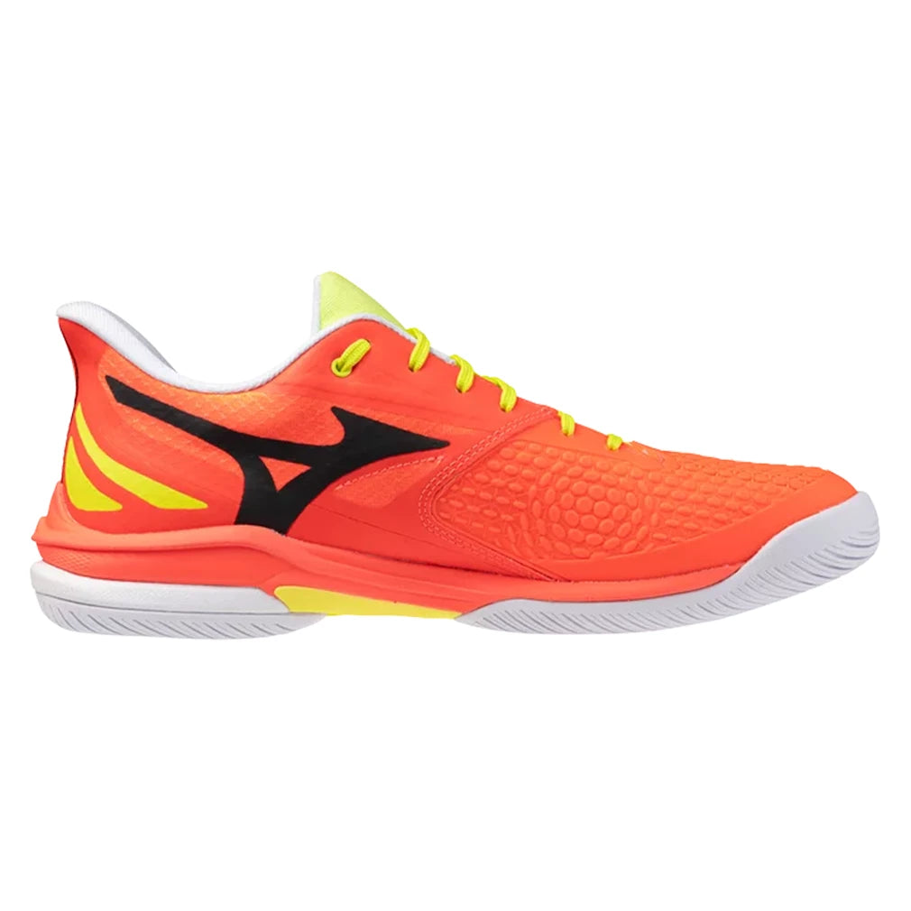 Men's Wave Exceed Tour 7 AC Shoes Lava Orange and Black Oyster