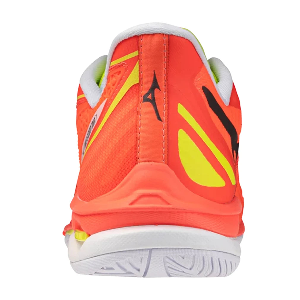 Men's Wave Exceed Tour 7 AC Shoes Lava Orange and Black Oyster