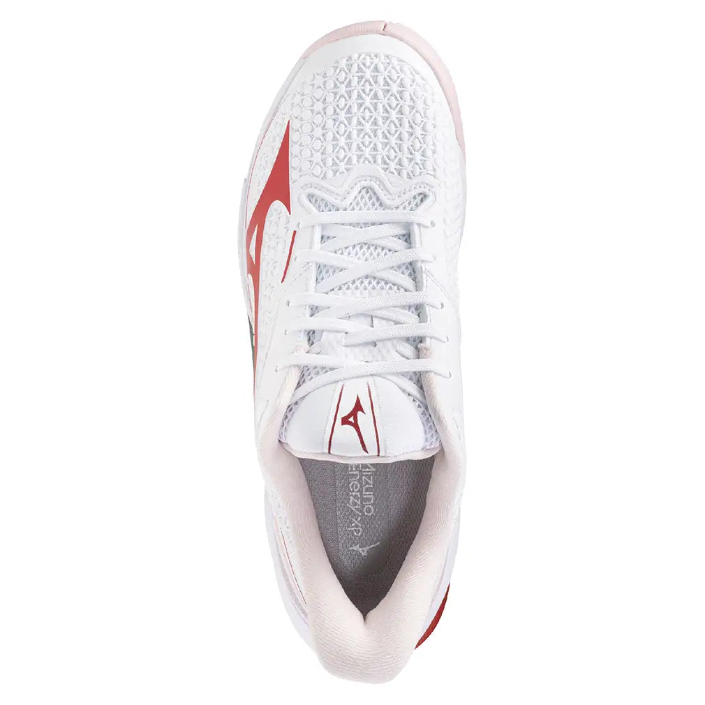 Women's Wave Exceed Tour 7 AC White and Fiery Red