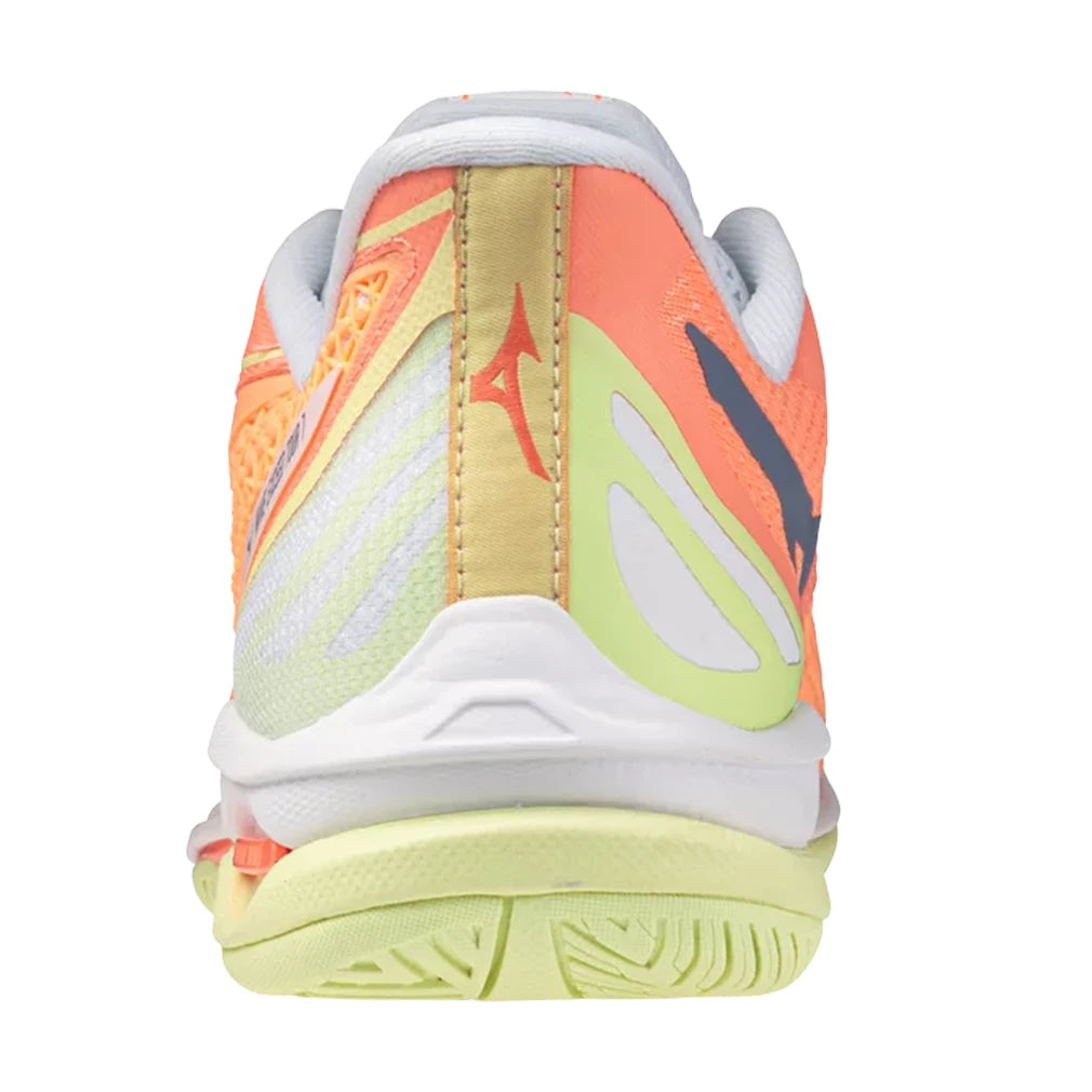 Women's Wave Exceed Tour 7 AC Shoes Flamingo Coral and Wild Wind