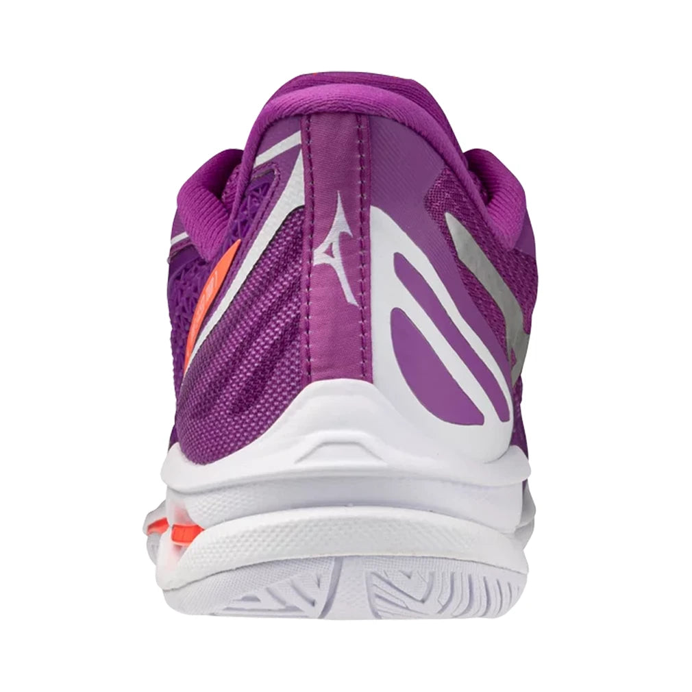 Women's Wave Exceed Tour 7 AC Shoes Dahlia and White