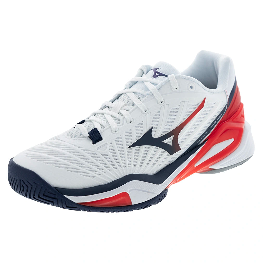 Men's Neo Ace AC Shoes White and Insignia Blue