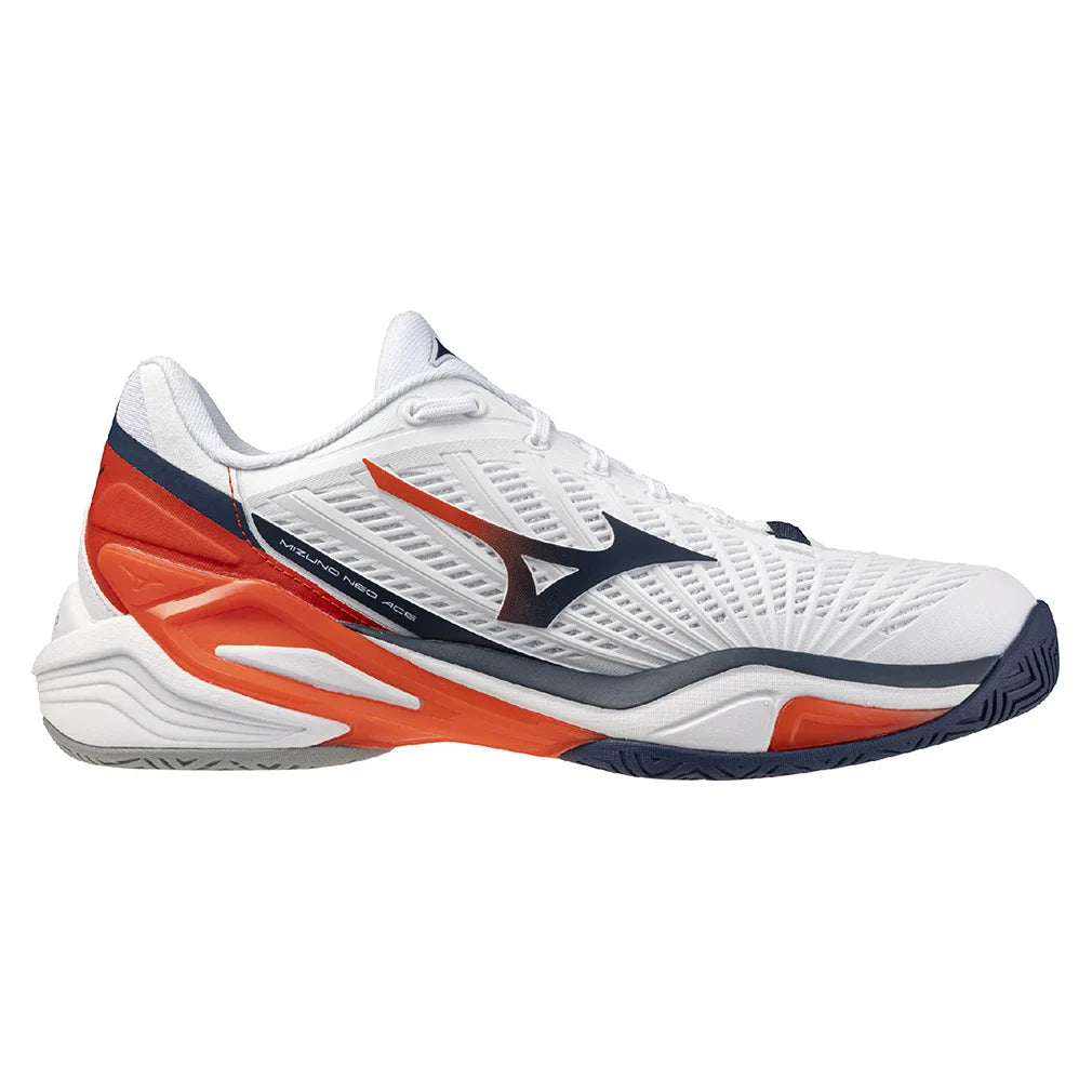 Men's Neo Ace AC Shoes White and Insignia Blue
