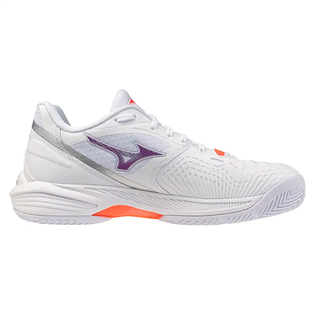 Women's Neo Ace AC Shoes White and Dahlia