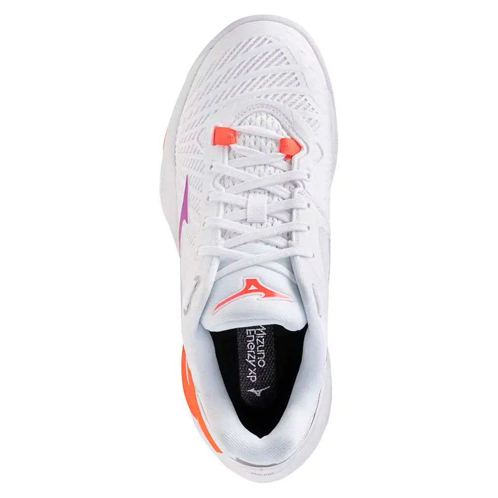 Women's Neo Ace AC Shoes White and Dahlia