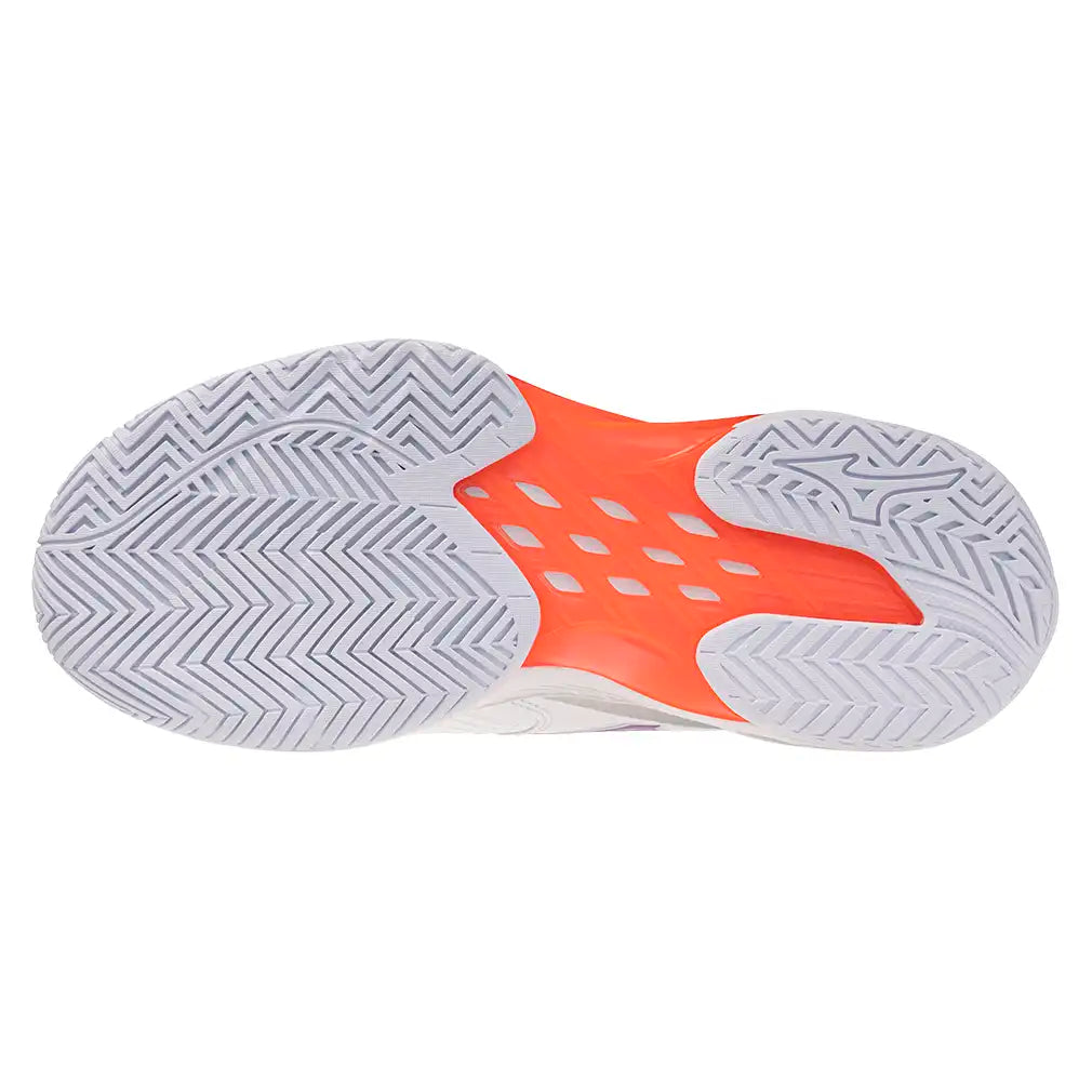 Women's Neo Ace AC Shoes White and Dahlia