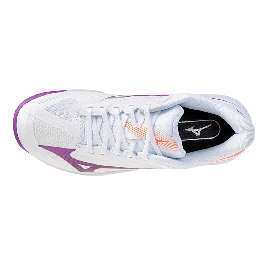 Women's Wave Exceed Court AC Shoes White and Dahlia