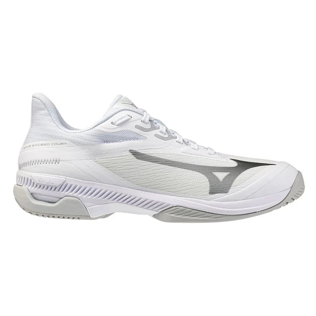 Women's Wave Exceed Court AC Shoes White and Harbor Mist