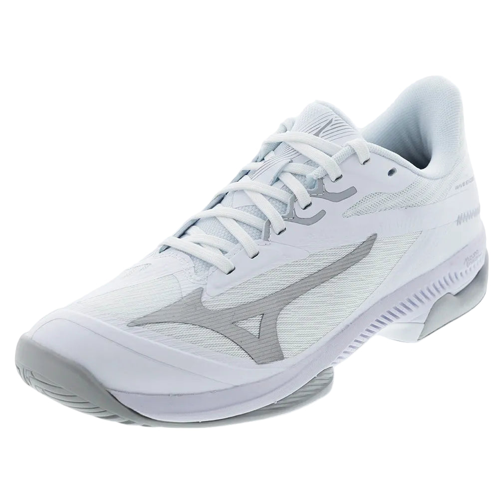 Women's Wave Exceed Court AC Shoes White and Harbor Mist