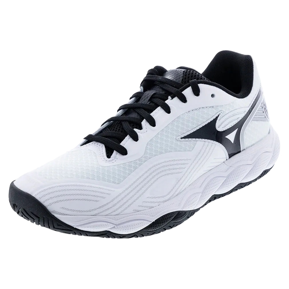 Men's Wave Enforce Court 2 AC Shoes White and Black