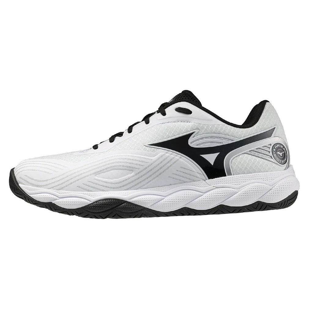 Men's Wave Enforce Court 2 AC Shoes White and Black