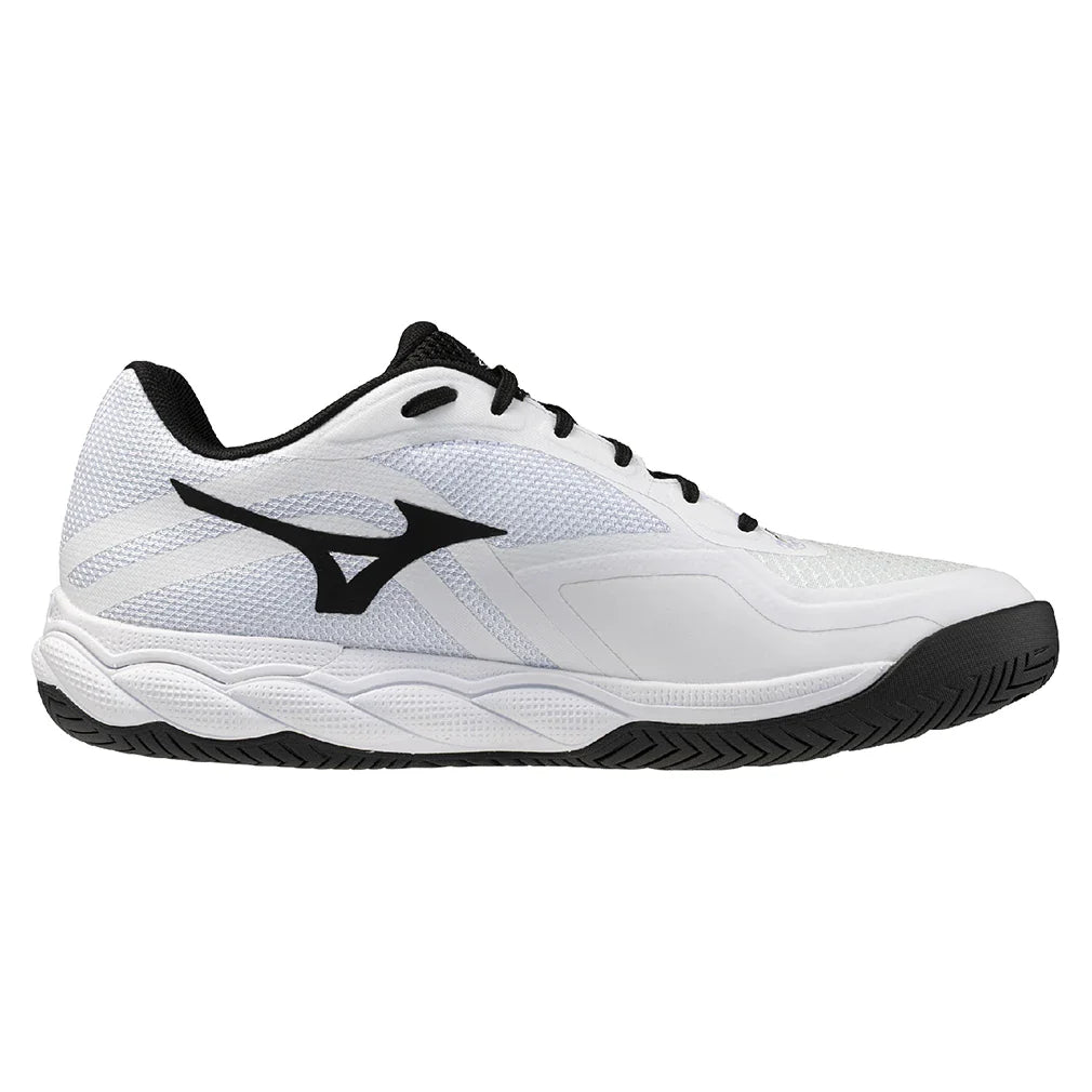 Men's Wave Enforce Court 2 AC Shoes White and Black