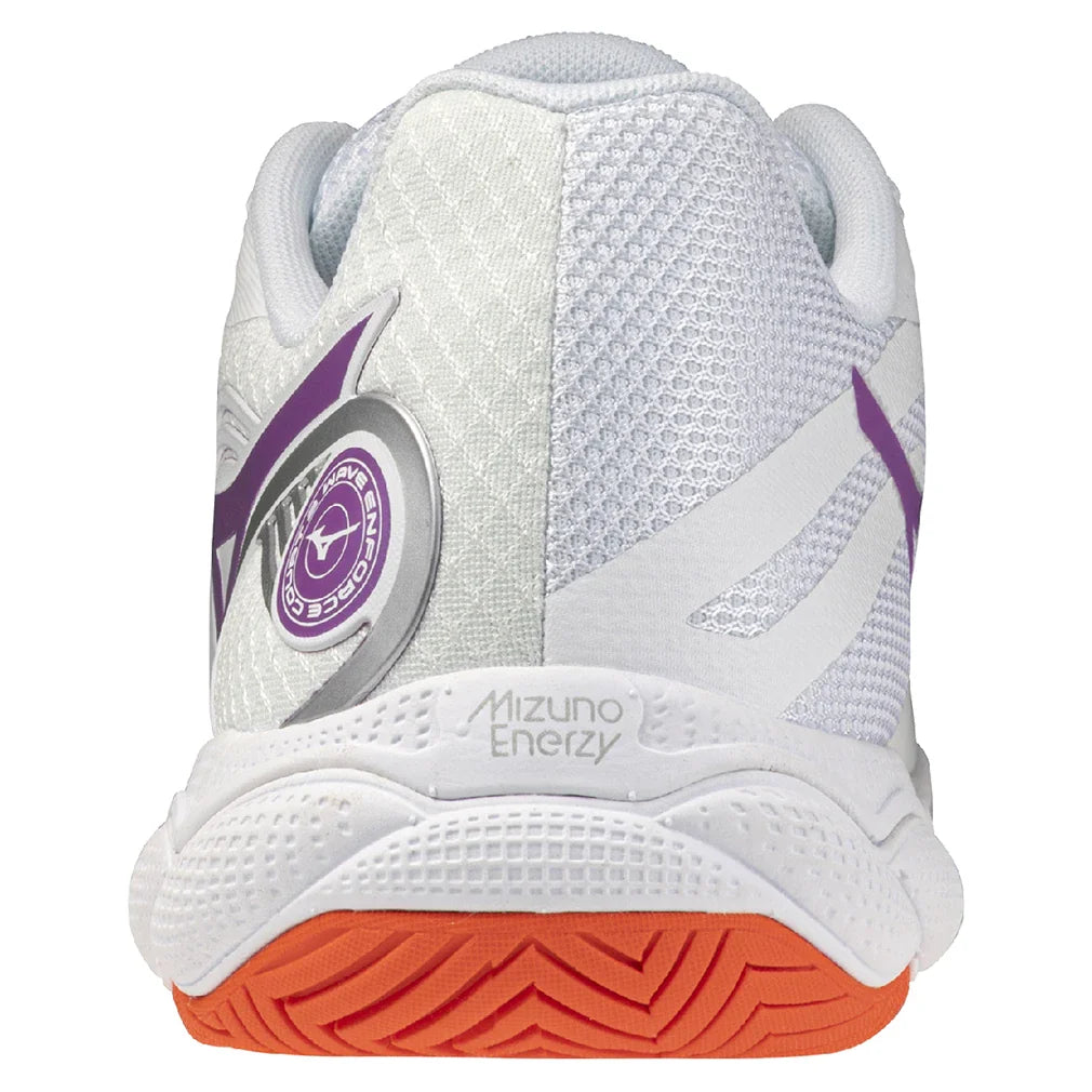 Women's Wave Court 2 AC Shoes White and Dahlia