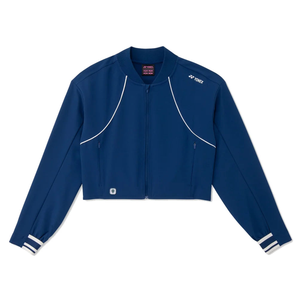Women's Nature Series Warm-Up Jacket, Yonex, 554 Dark Navy, Pickleball Express, 58121EX-F26-554-DARK-NAVY-1
