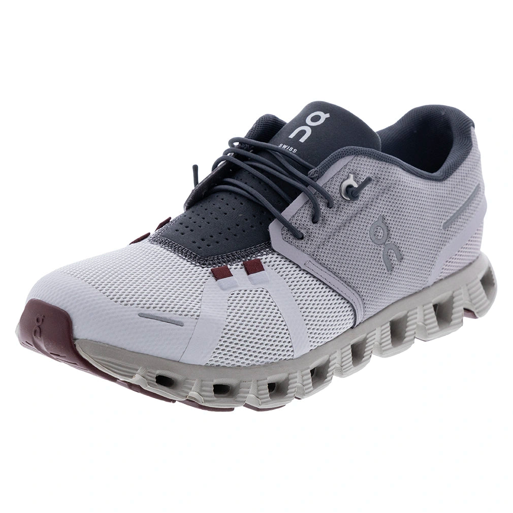 Women's Cloud 5 Running Court Shoes Pearl and Frost