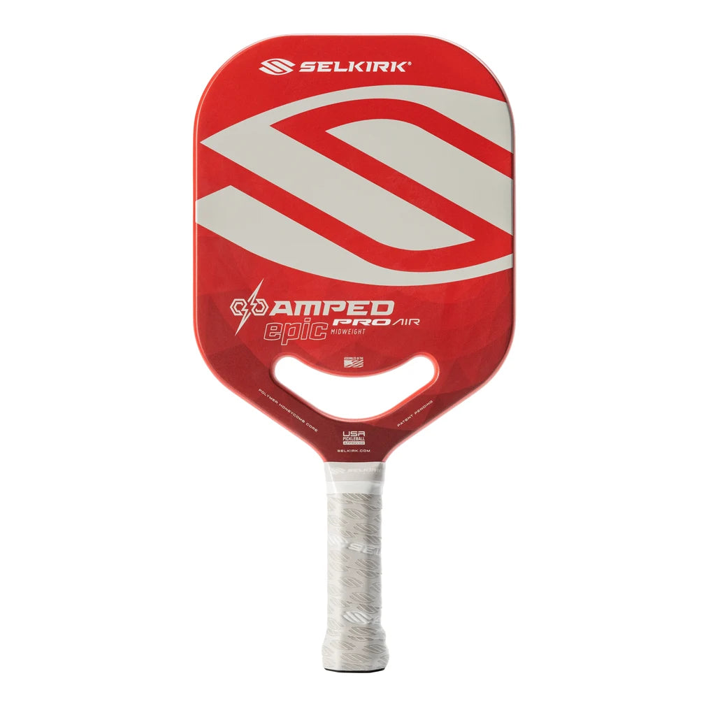Amped Pro Epic Pickleball Paddle Red