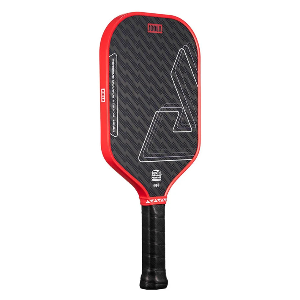 Scorpeus Double Vision 16mm Pickleball Paddle Orange Red