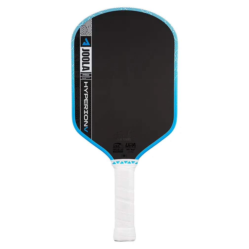 Hyperion Pro V Ben Johns 14mm Pickleball Paddle Bolt Blue