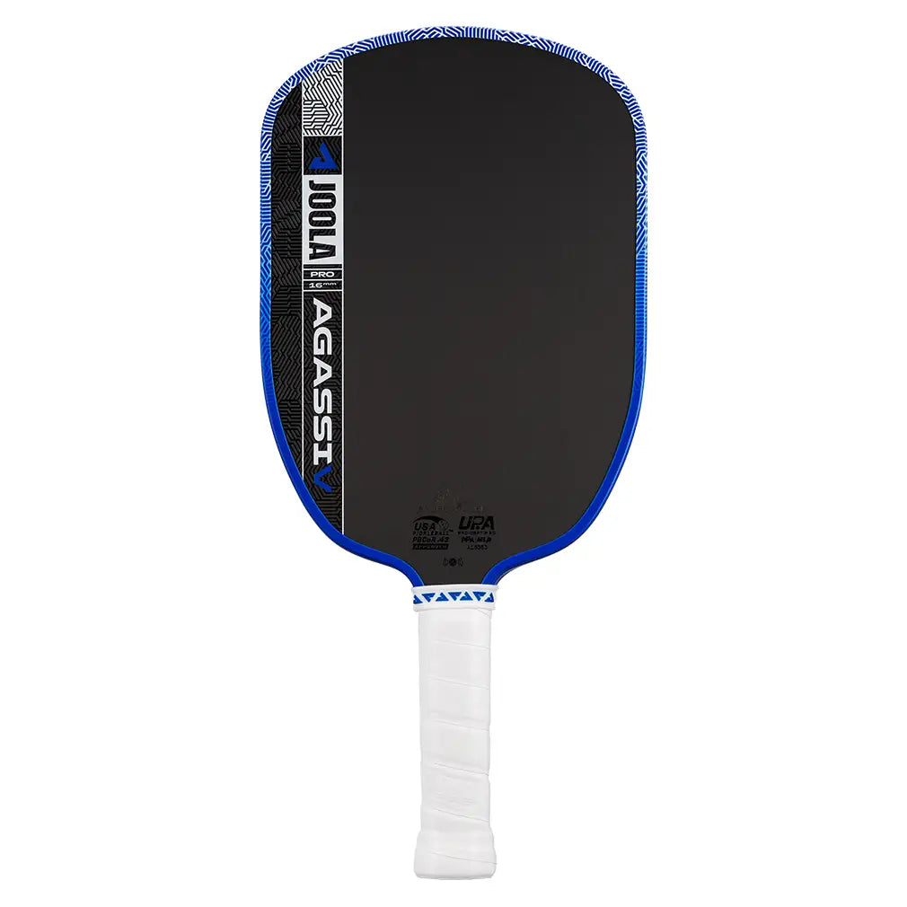 Agassi Pro V Andre Agassi 16mm Pickleball Paddle Royal Blue
