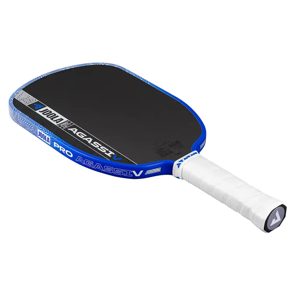 Agassi Pro V Andre Agassi 16mm Pickleball Paddle Royal Blue