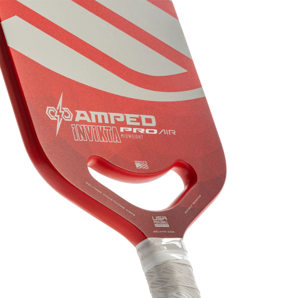 Amped Pro Invikta Pickleball Paddle Red