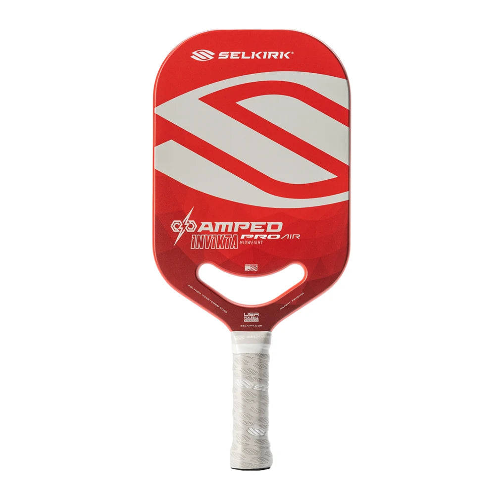 Amped Pro Invikta Pickleball Paddle Red
