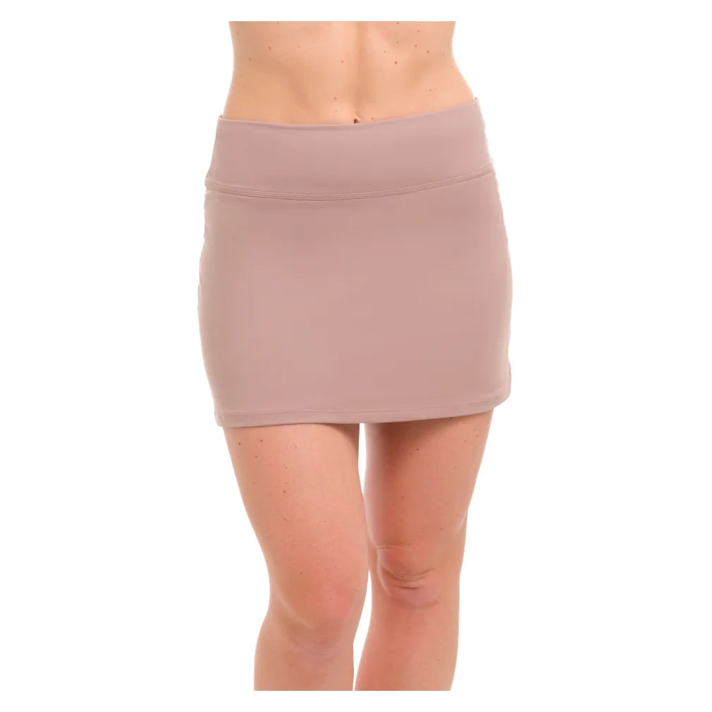 Women's Free Style Skort Mocha, BloqUV, Pickleball Express, 6100-MCHF26-2