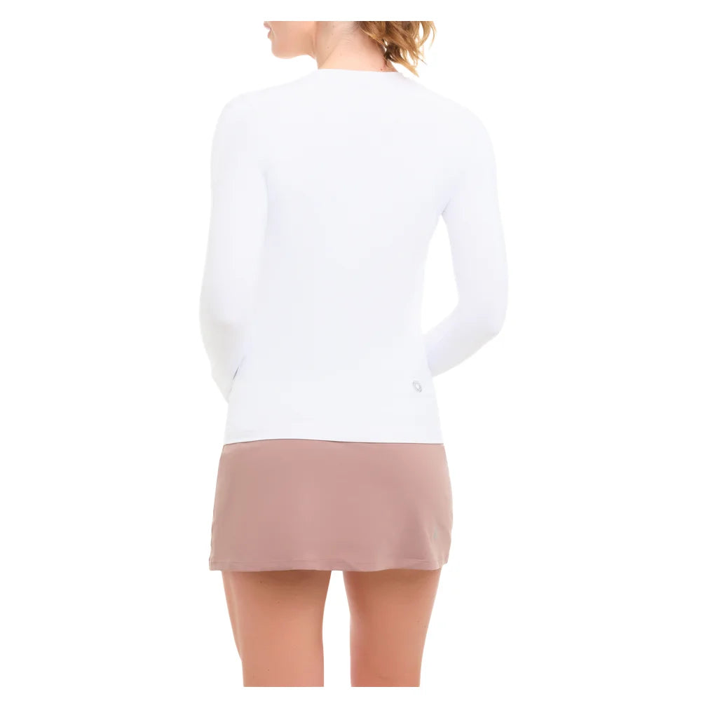 Women's Free Style Skort Mocha, BloqUV, Pickleball Express, 6100-MCHF26-4