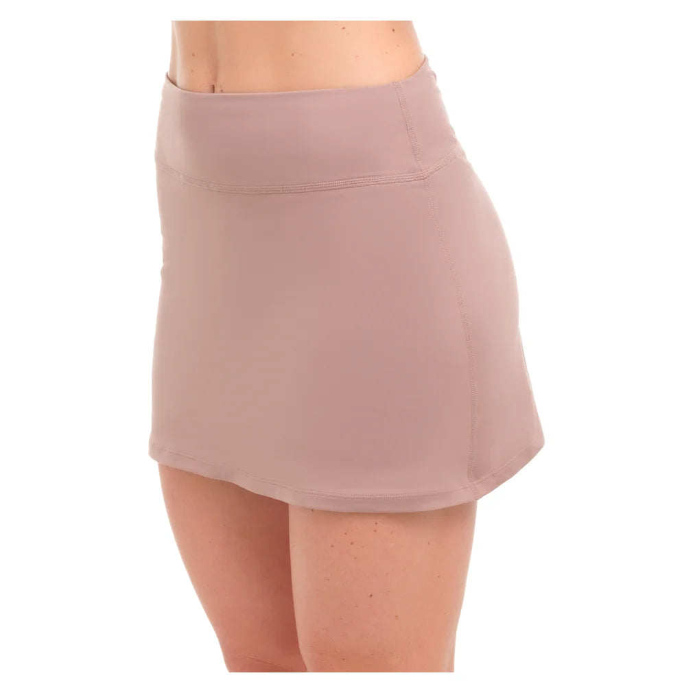 Women's Free Style Skort Mocha, BloqUV, Mocha, Pickleball Express, 6100-MCHF26-MOCHA-1