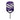 Amped Pro Invikta Pickleball Paddle Purple