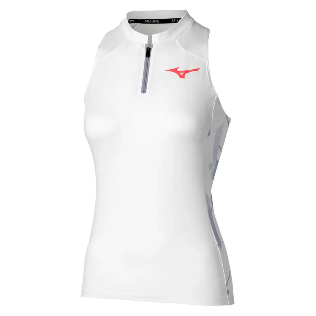 Women's Printed Tank White