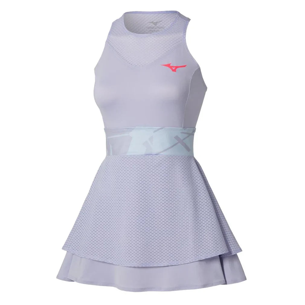 Women's Printed Dress Icelandic Blue