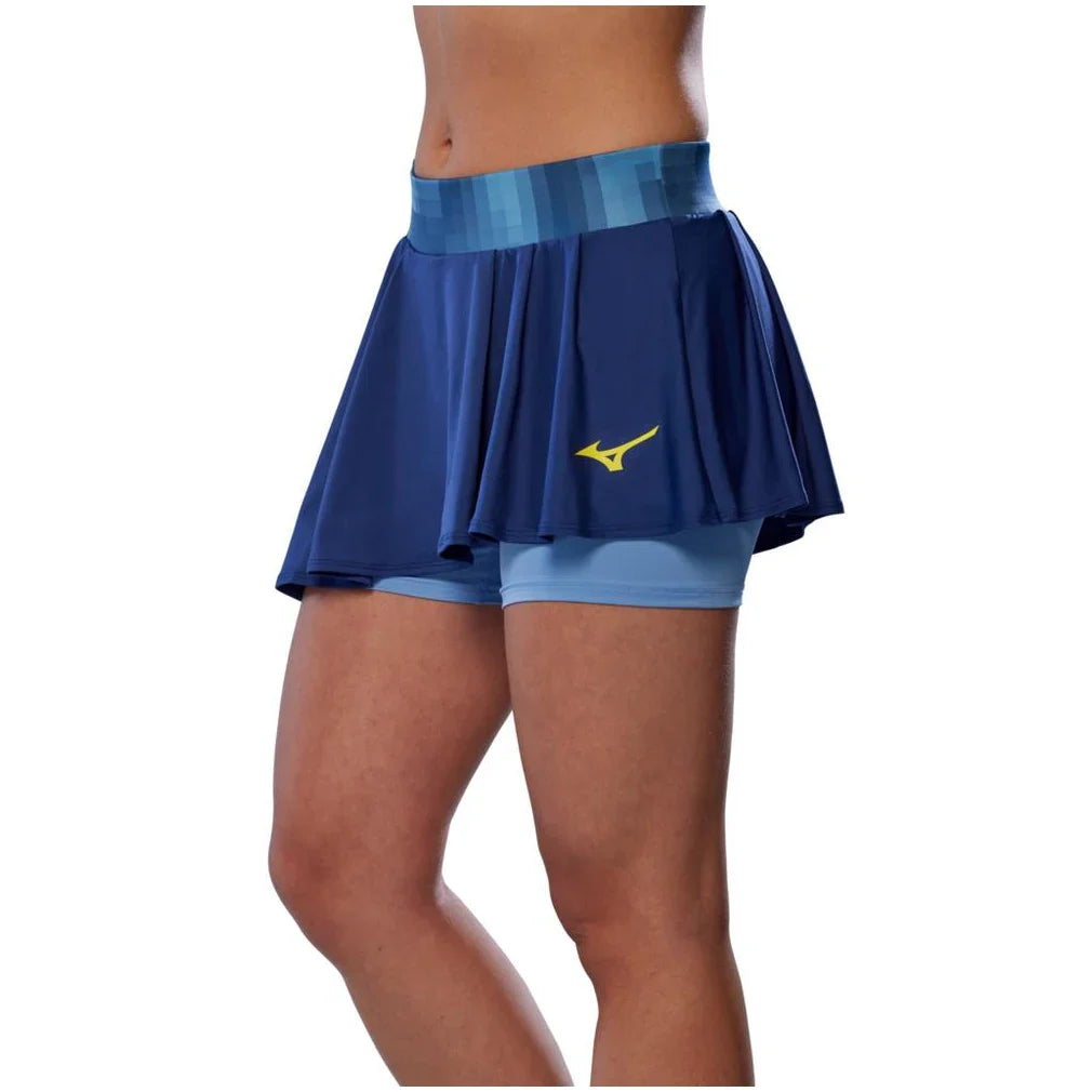 Women's Printed Flying Skort Bellwether Blue