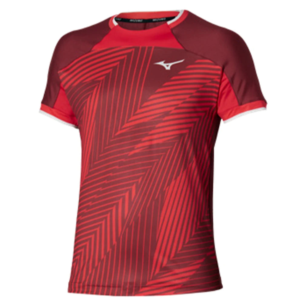 Men's Shadow Graphic Tee Sun Dried Red