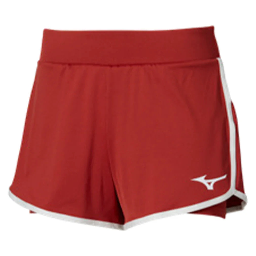 Women's Flex Tennis Shorts Lava Falls-Apparel-Mizuno-650035-1E1E-Tennis Express