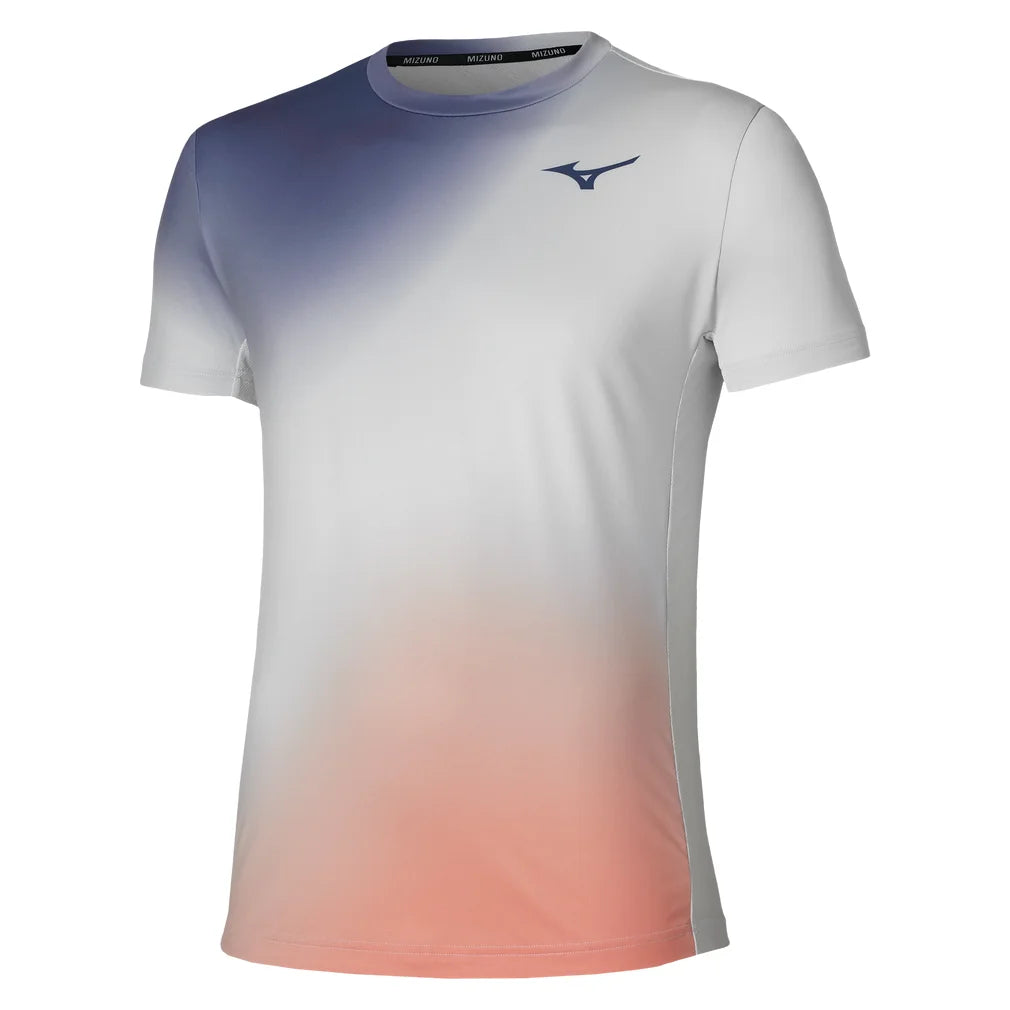 Men's Shadow GX Short Sleeve Tee Cloudscape, Mizuno, Cloudscape, Pickleball Express, 650041-7N7NF26-CLOUDSCAPE-1