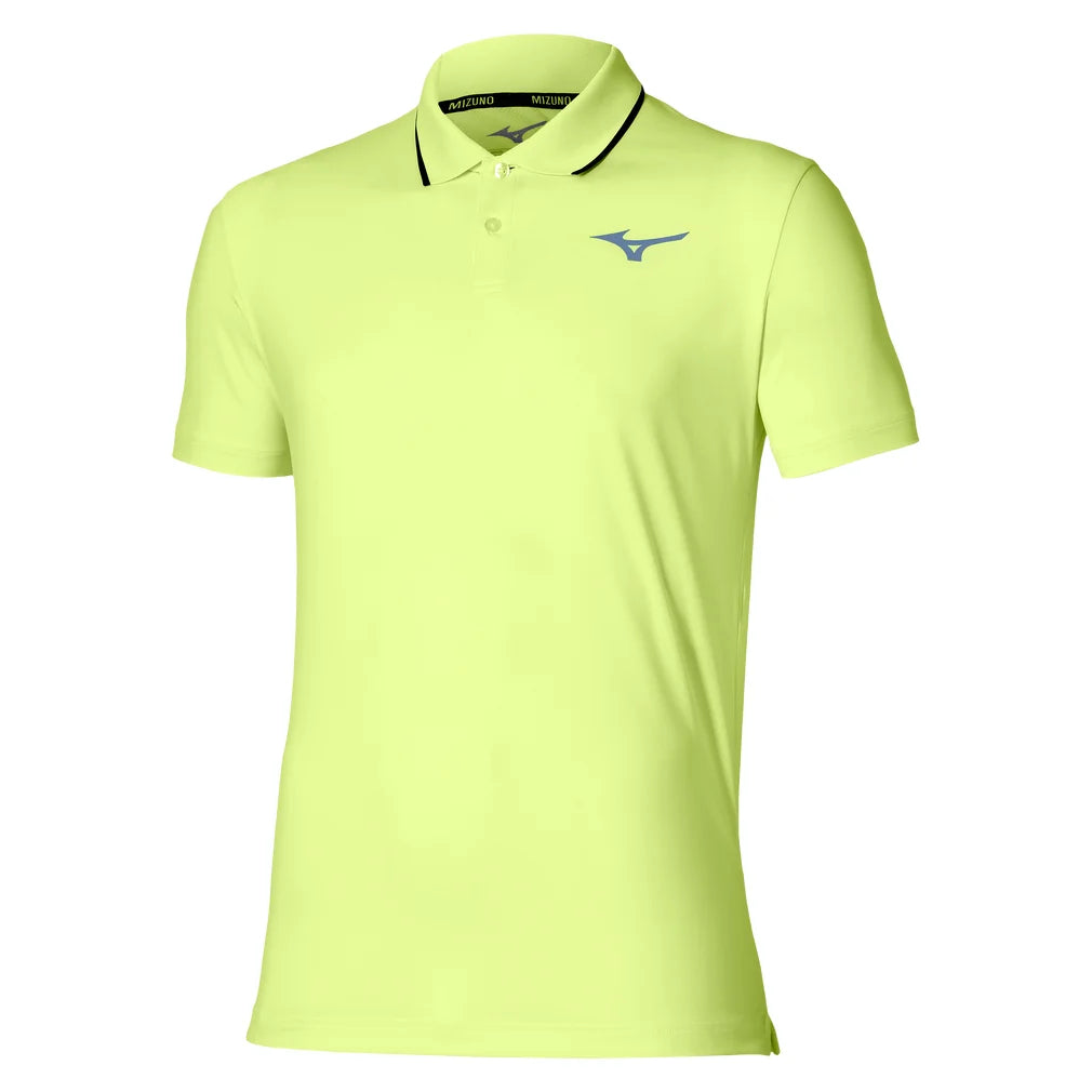 Men's Polo Lime Pulp, Mizuno, Lime Pulp, Pickleball Express, 650044-4H4HF26-LIME-PULP-1