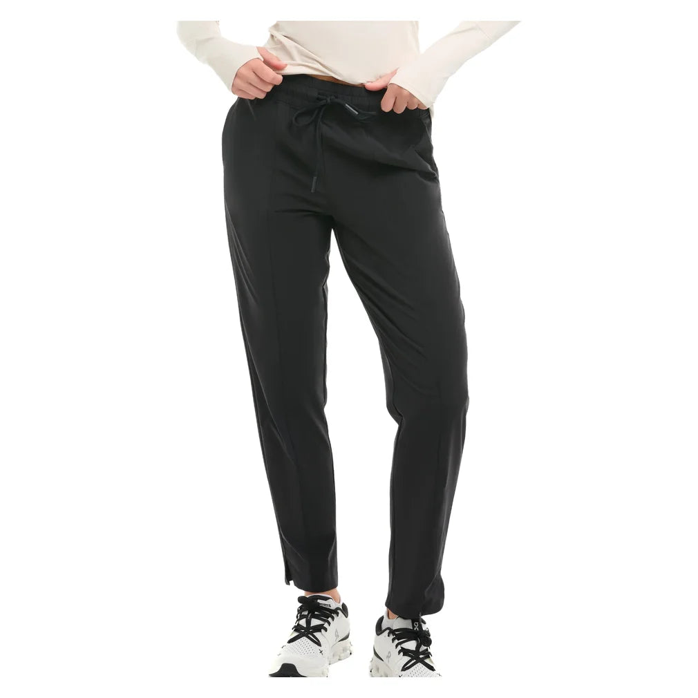 Women's Travelling Pant Black, BloqUV, Pickleball Express, 6800-BLKF26-2