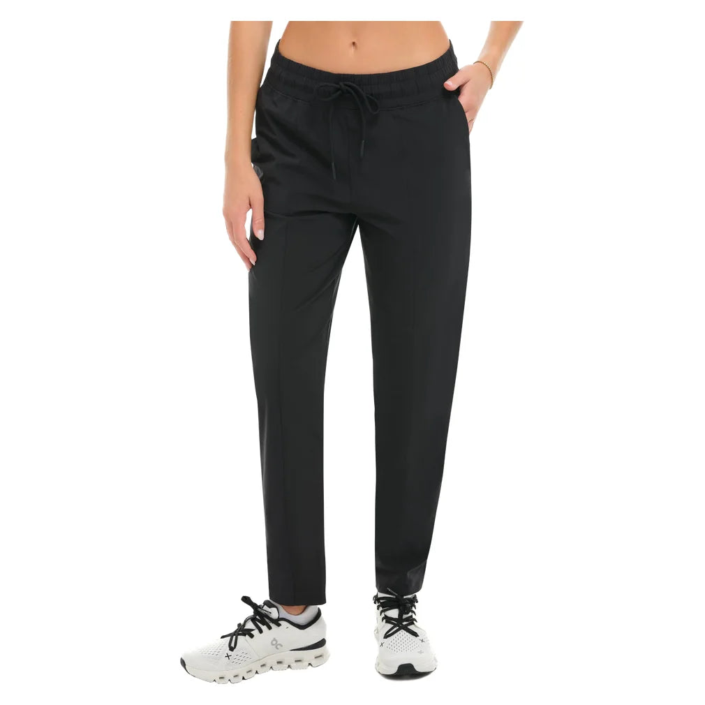 Women's Travelling Pant Black, BloqUV, Black, Pickleball Express, 6800-BLKF26-BLACK-1