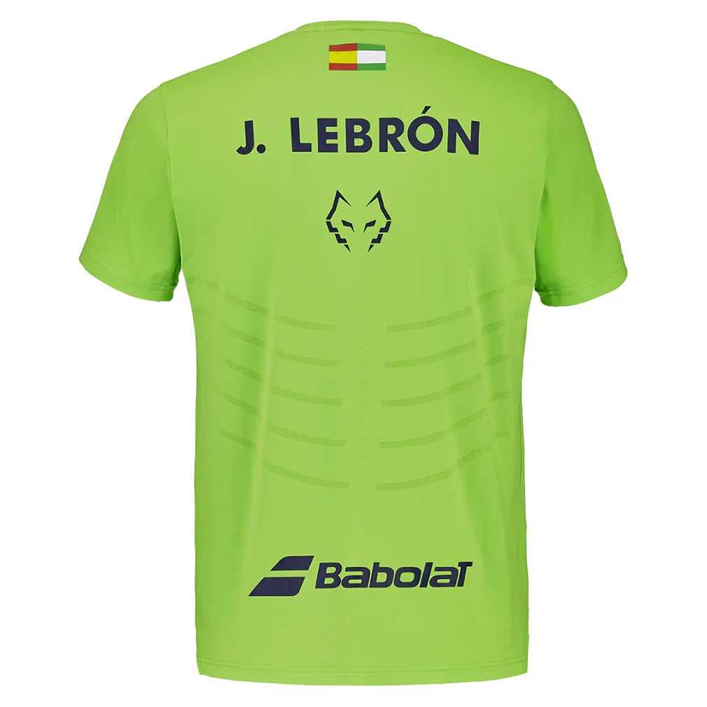 Men's Juan Lebron Replica Tennis Top Green Flash