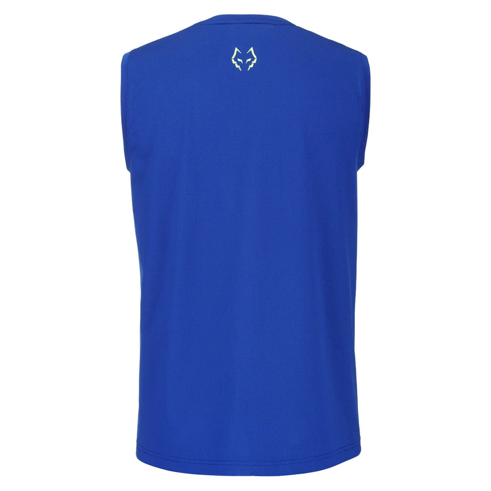 Men's Juan Lebron Muscle Tennis Tank Blue Depths