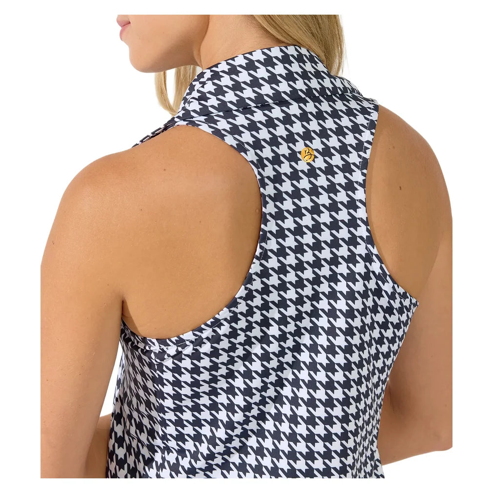 Women's Fairplay Dress Houndstooth Black, Bobbe, Pickleball Express, 704-136BF26-3