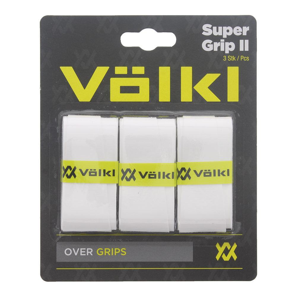 Super Grip II 3 Pack Overgrip White