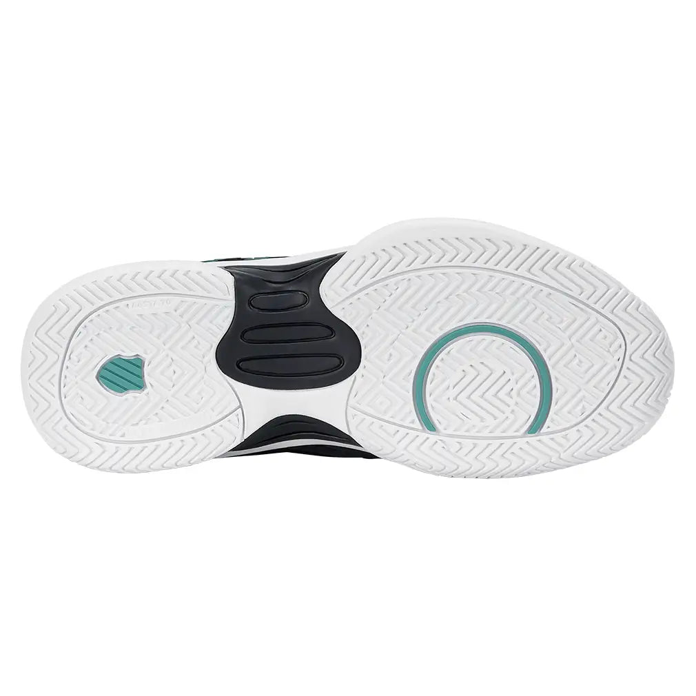Juniors Hypercourt Express 3 Shoes Carbon and Baltic