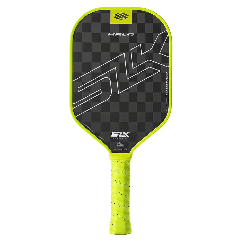 SLK HALO Control XL Pickleball Paddle Volt Green