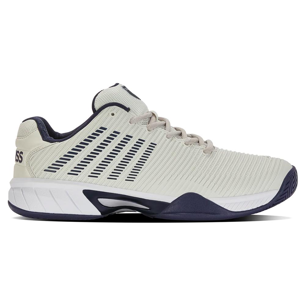 Men's Hypercourt Express 2 2E Width Court Shoes Gray White Peacoat