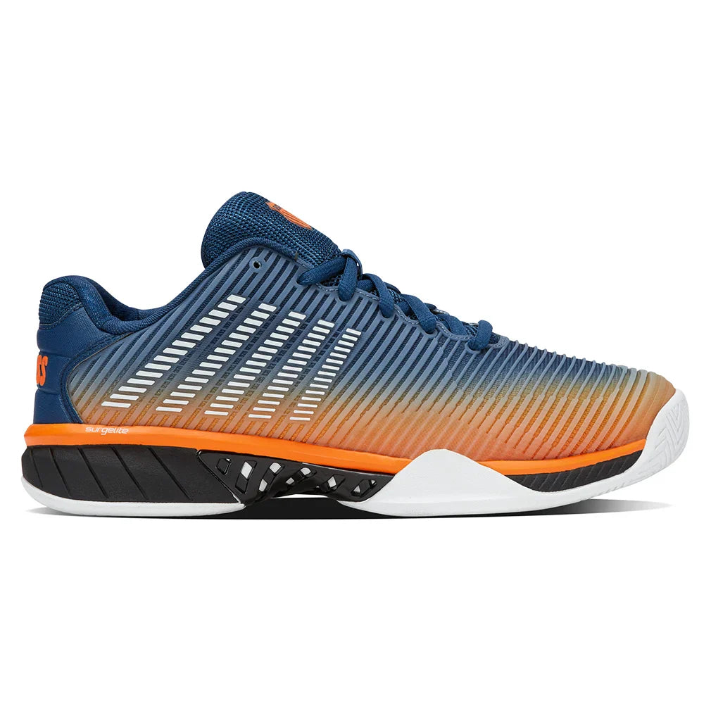 Juniors' Hypercourt Express 2 Court Shoes Blue Opal and Black